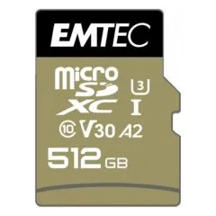 Emtec ECMSDM512GXC10SP memory card