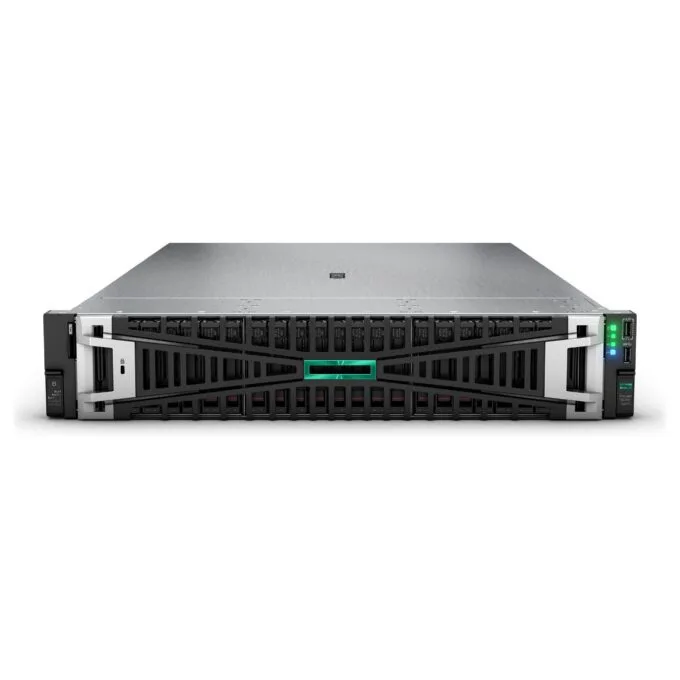 HPE ProLiant DL380 Gen11 4510 2.4GHz 12c 1P 2x32GB-R 8SFF MR408i-o 2x480GB SSD 2x1000W PS EU server — image 1