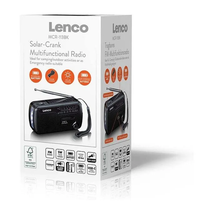 Lenco MCR-113BK radio — image 12