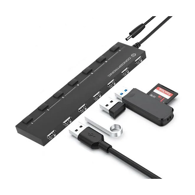 Conceptronic HUBBIES08BP interface hub — image 5