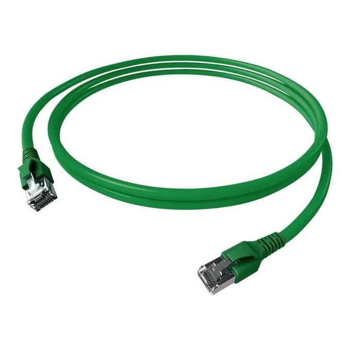 EASYLAN FlexBoot Patch Cable Cat.6A S/FTP grun 2m — image 1