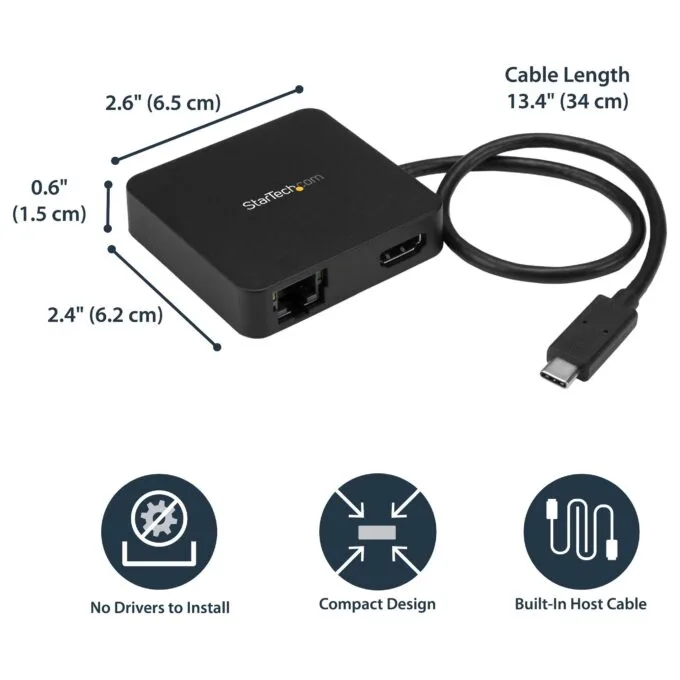 StarTech.com DKT30CHD laptop dock/port replicator — image 11