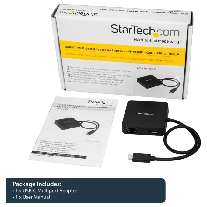 StarTech.com DKT30CHD laptop dock/port replicator — image 12