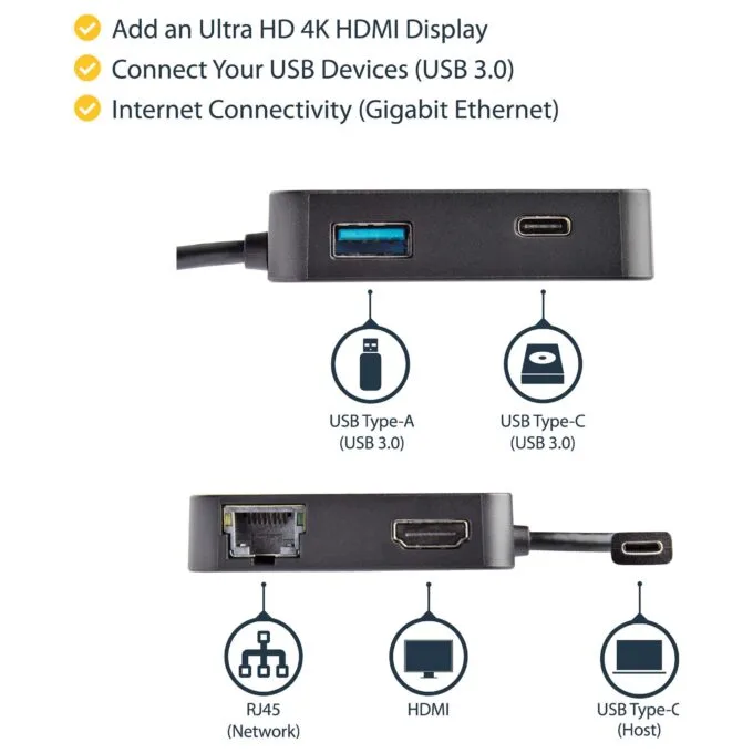 StarTech.com DKT30CHD laptop dock/port replicator — image 9