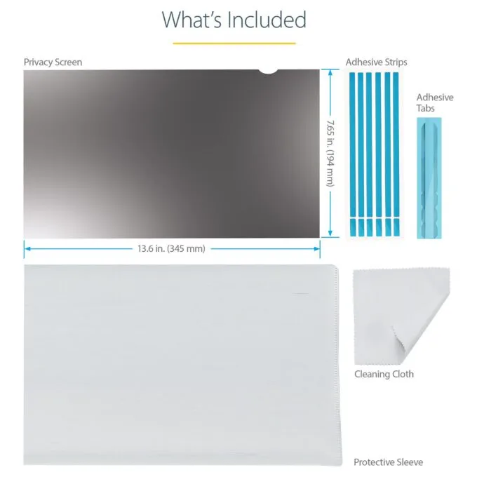 StarTech.com 156G-PRIVACY-SCREEN display privacy filter — image 14
