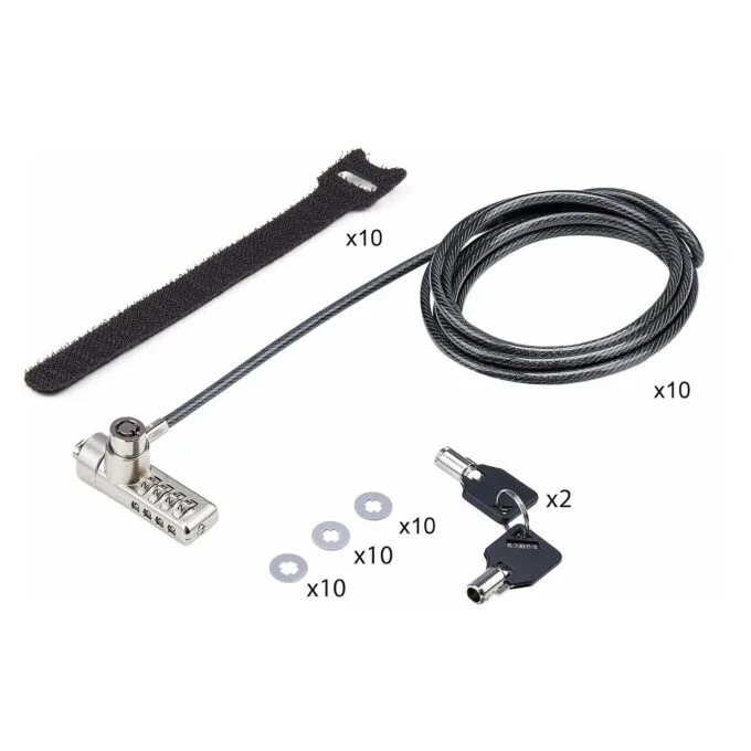 StarTech.com DUALKA10-LAPTOP-LOCK cable lock — image 10
