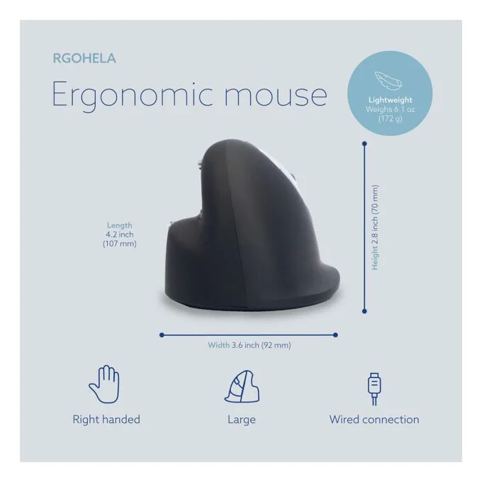 R-Go Tools RGOHELA mouse — image 12