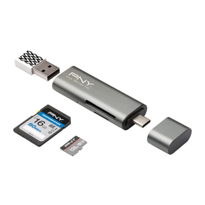 PNY R-TC-UA-3N1E01-RB card reader — image 1