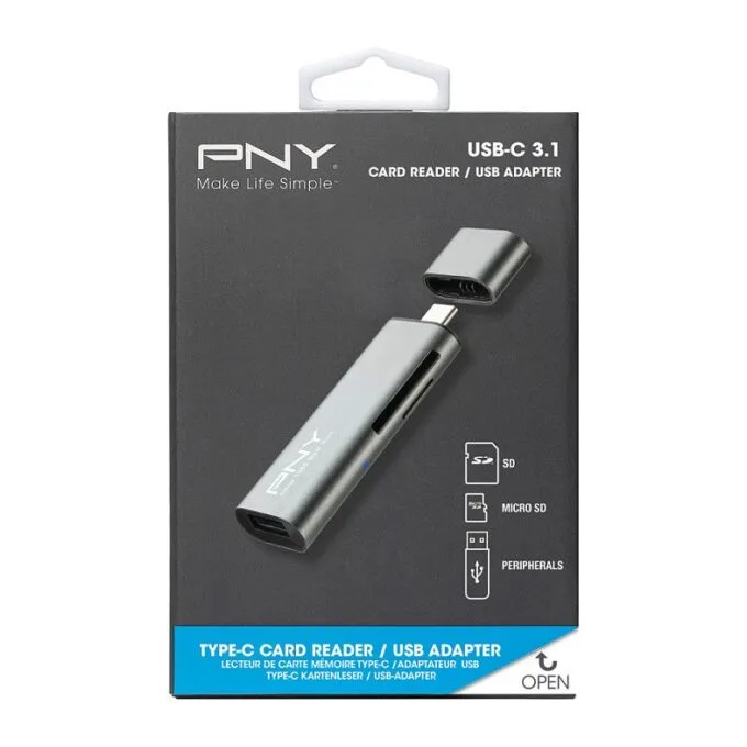 PNY R-TC-UA-3N1E01-RB card reader — image 2