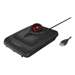 KeySonic Optische Trackball-Maus KSM-4006-UT Optische Trackballmaus mit USB Type-A