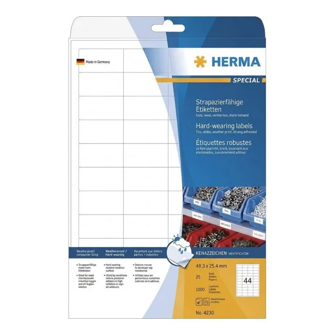 HERMA 8331 addressing label — image 1
