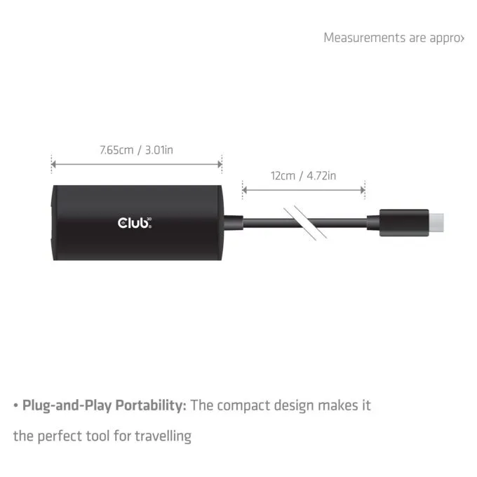 CLUB3D CAC-2531 laptop dock/port replicator — image 3