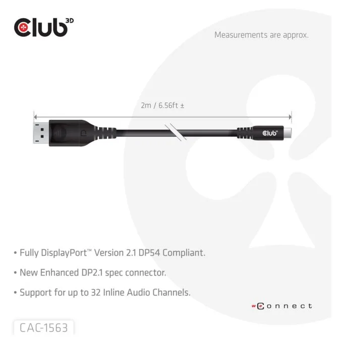 CLUB3D CAC-1563 video cable adapter — image 7