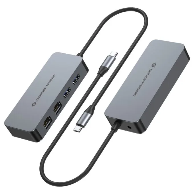 Conceptronic ABBY24G laptop dock/port replicator — image 3