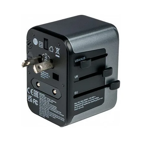 Verbatim 49545 power plug adapter — image 1