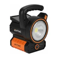 Entac LED working lamp solar with power bank