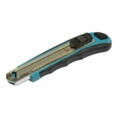 Breaking blade knife D-65713 (blue/black, with 8 breaking blades)
