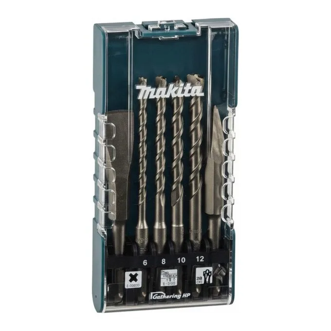 E-15746 SDS-Plus Bohrer- /Meiel Set 6-tlg. — image 1