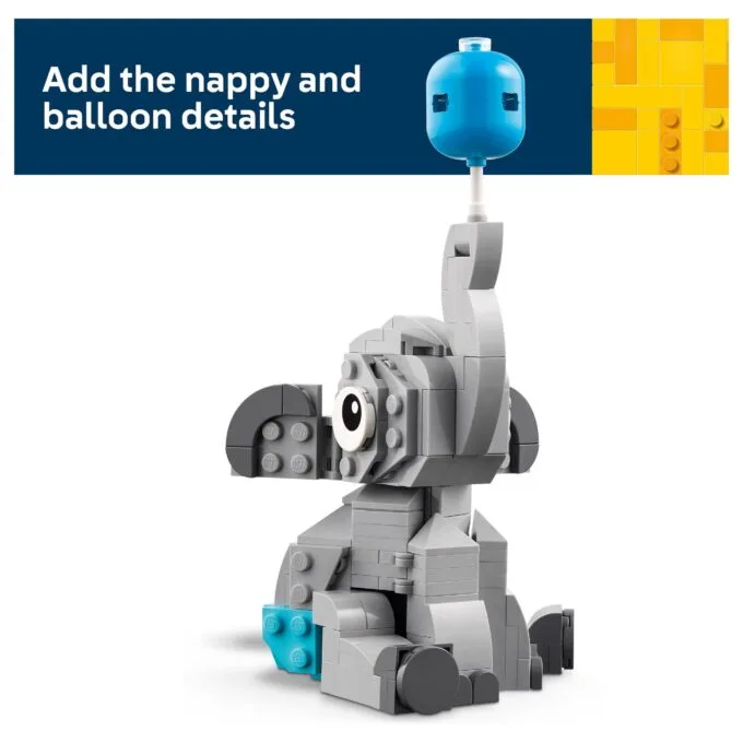 LEGO Iconic Baby Elephant in the Sky — image 26