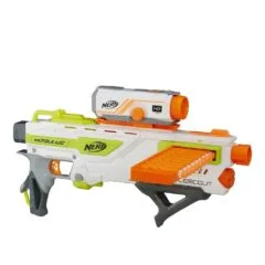 Nerf N-Strike Elite Modulus BattleScout ICS-10, Nerf Gun (wei/orange, frustration-free packaging)