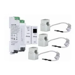 Shelly · Hat track · Pro 3EM 120A v2 · Electricity meters · incl. 3x 120A terminals · measurement function · WLAN · LAN · BT