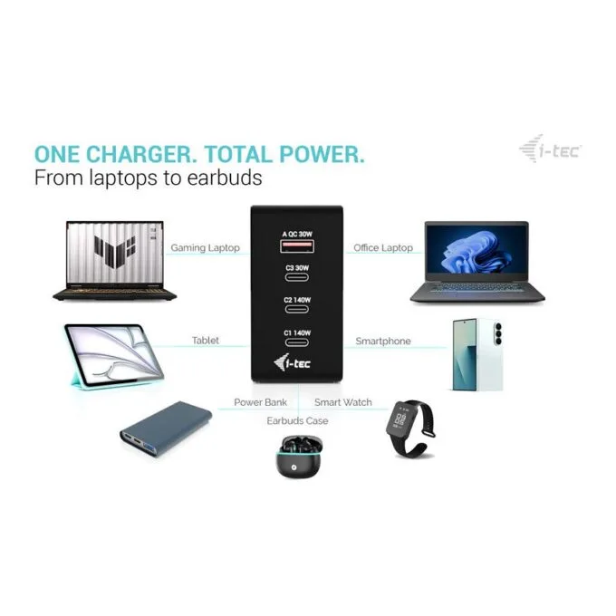i-tec CHARGER-INTG140W mobile device charger — image 6