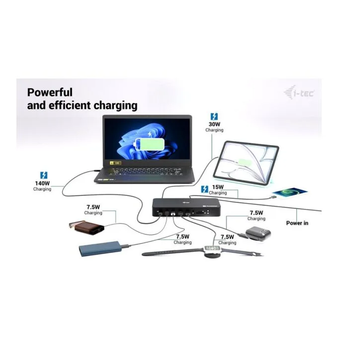 i-tec TB5TRIPLEDOCKM2PD laptop dock/port replicator — image 13