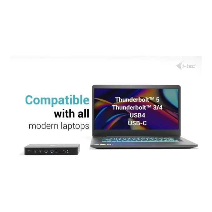 i-tec TB5TRIPLEDOCKM2PD laptop dock/port replicator — image 5