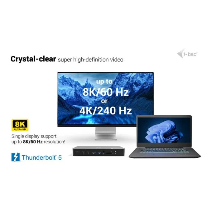i-tec TB5TRIPLEDOCKM2PD laptop dock/port replicator — image 6