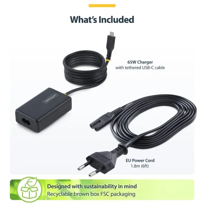 StarTech.com 165LE-USB-C-CHARGER power adapter/inverter — image 8