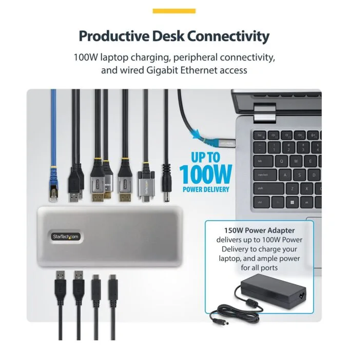 StarTech.com 199UE-USBC-DOCK laptop dock/port replicator — image 4