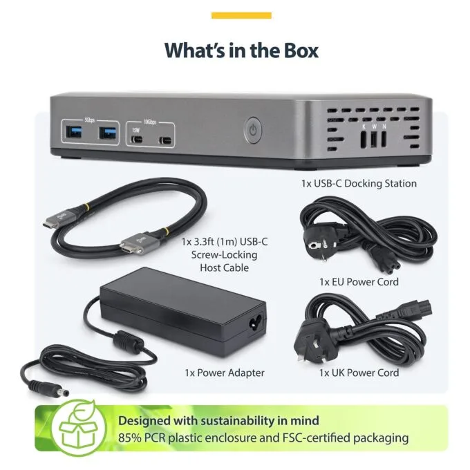 StarTech.com 199UE-USBC-DOCK laptop dock/port replicator — image 8