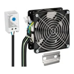 EFB built-in fan set for wall housings, complete, incl. thermostat and Connecting cables