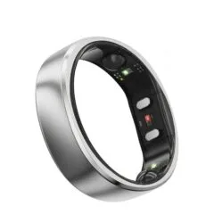 RingConn Smart Ring Gen2 Air for Women and Men - Sleep and Fitness Tracking Wearable - Heart Rate - Galaxy Silver Size 13