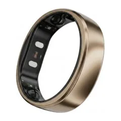 RingConn Smart Ring Gen2 Air for Women and Men - Sleep and Fitness Tracking Wearable - Heart Rate - Dune Gold Size 12