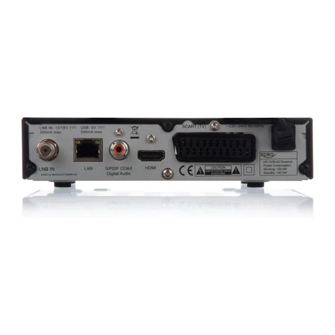 Xoro HRS 8660 HD receiver DVB-S2 PVR-R USB LED Timeshift — image 4