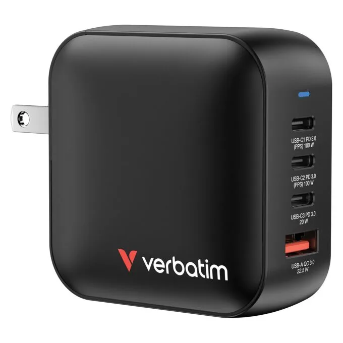 Verbatim Mini GaN Charger 100W — image 1