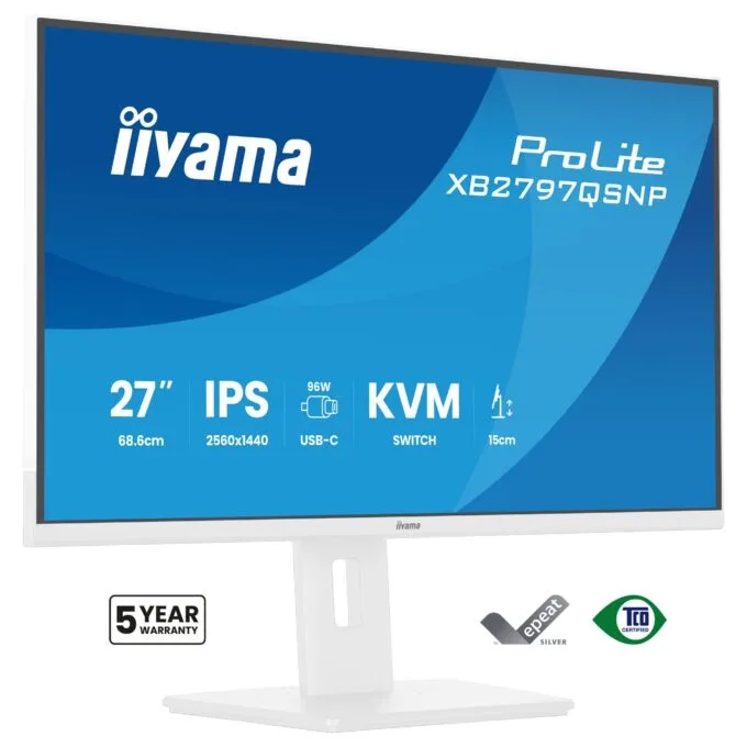 iiyama ProLite XB2797QSNP-W1 computer monitor — image 1