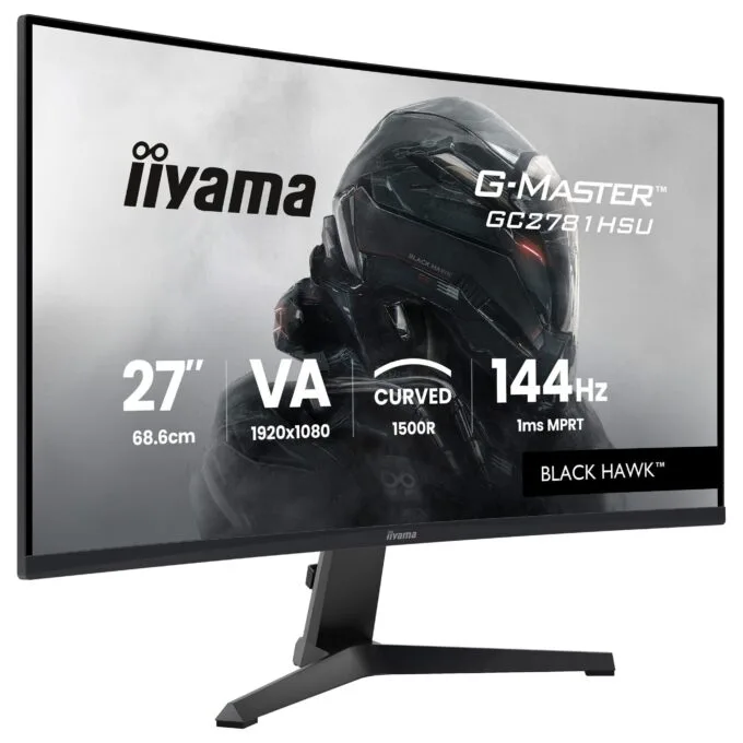 iiyama G-MASTER GC2781HSU-B1 computer monitor — image 2