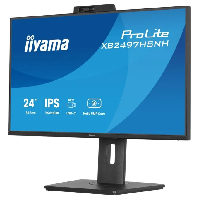 iiyama ProLite XB2497HSNH-B1 24IN IPS LCD 4MS 1920X1080 350CD/M2 HDMI/DP/USB 2 computer monitor — image 7