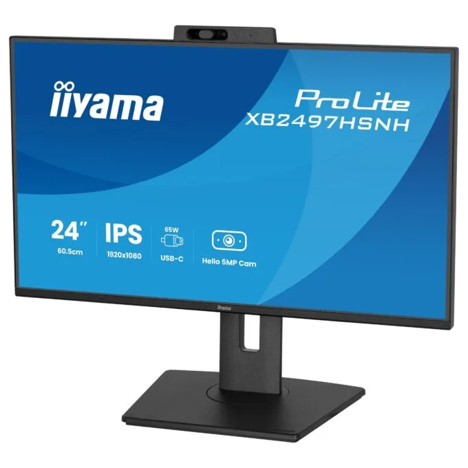 iiyama ProLite XB2497HSNH-B1 24IN IPS LCD 4MS 1920X1080 350CD/M2 HDMI/DP/USB 2 computer monitor — image 8