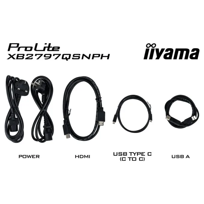 iiyama ProLite XB2797QSNPH-B1 27IN IPS LCD 4MS 2560X1440 350CD/M2 HDMI/DP/USB 2 computer monitor — image 26