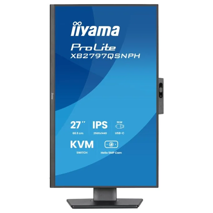 iiyama ProLite XB2797QSNPH-B1 27IN IPS LCD 4MS 2560X1440 350CD/M2 HDMI/DP/USB 2 computer monitor — image 4