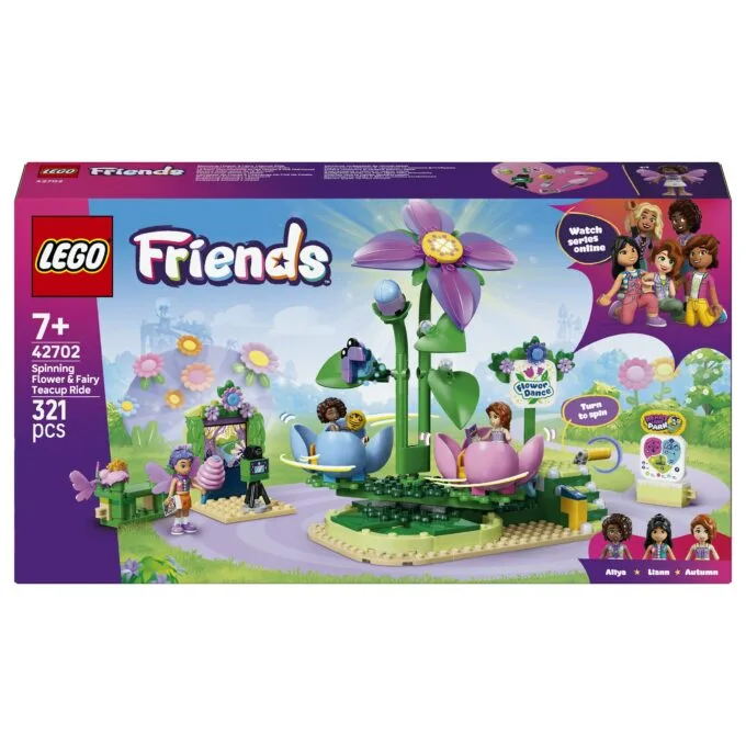 LEGO Friends Feentassen-Karussell mit Blumendeko — image 1