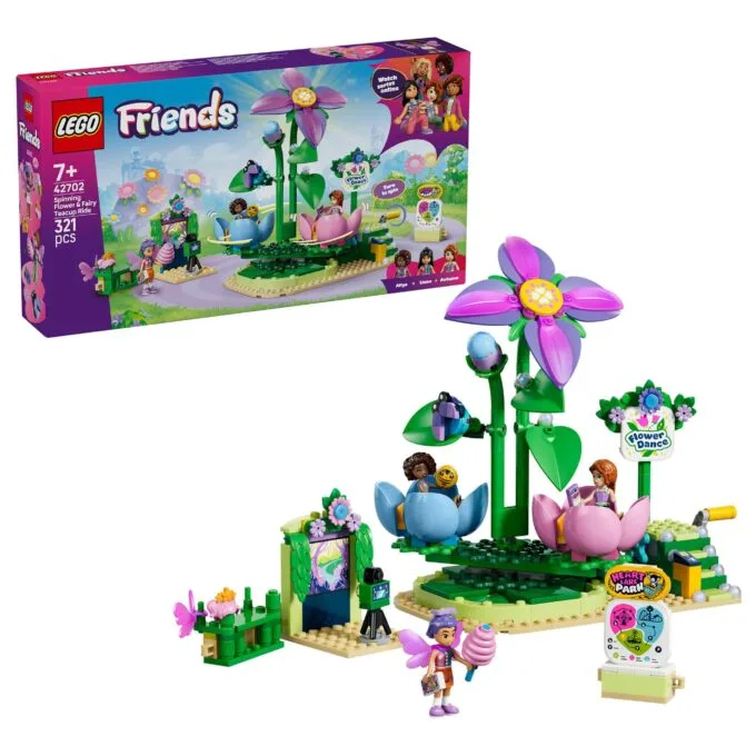 LEGO Friends Feentassen-Karussell mit Blumendeko — image 11
