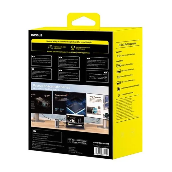 Baseus B00568101813-01 laptop dock/port replicator — image 9