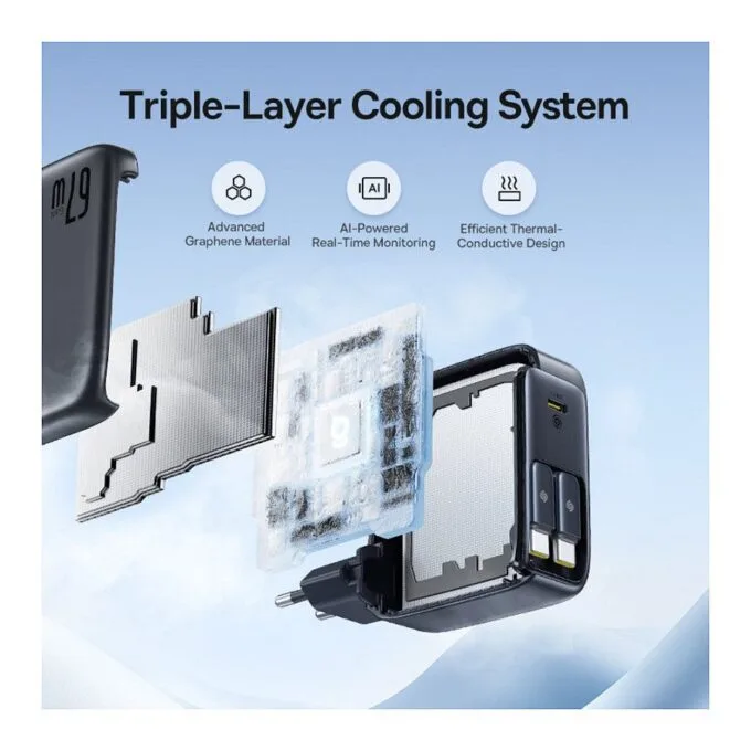 Baseus E0121D00 mobile device charger — image 7