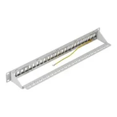EFB holding panel for 19" / wall mounting of 24x connector 37597.1