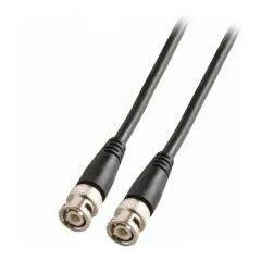 EFB coax cable RG59 C/U 75Ohm 2 x plug straight, 5.0m