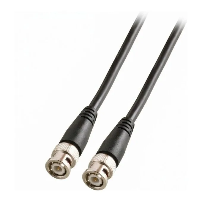 EFB coax cable RG59 C/U 75Ohm 2 x plug straight, 5.0m — image 1